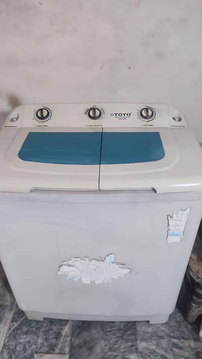 Washing machine with Dryer.