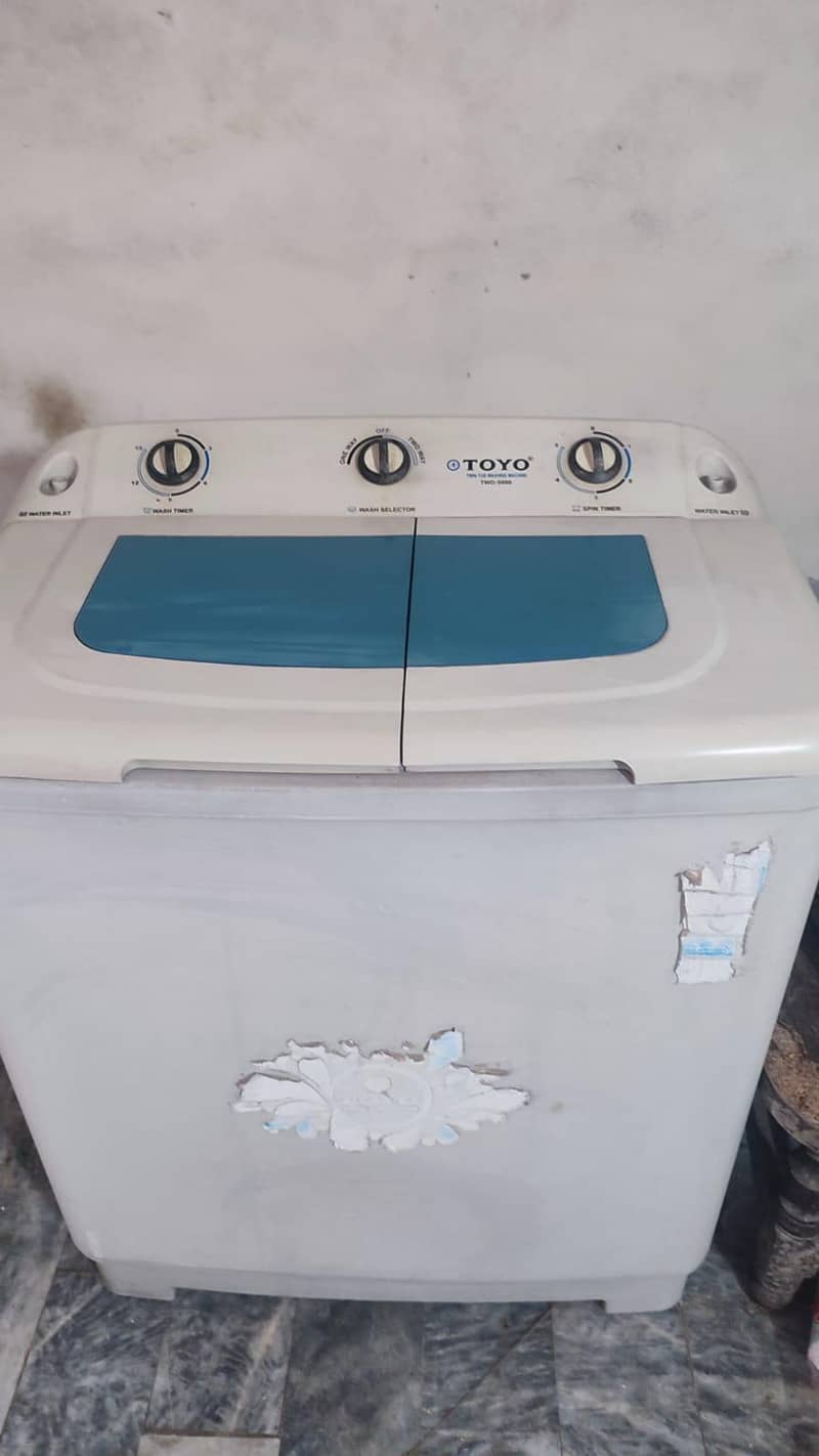 Washing machine plus Dryer. 0