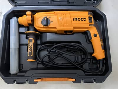 Original INGCO 800W Heavy Duty Rotary Hammer Drill Machine (RGH9028)