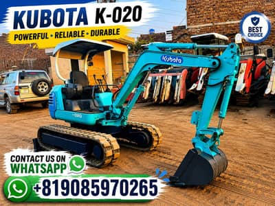 KUBOTA K-020 MINI EXCAVATOR  Fresh Import from Japan | Ready
