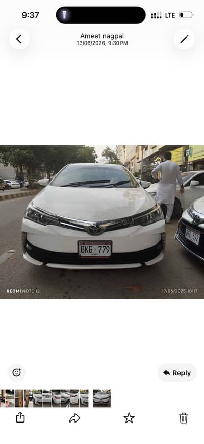 Toyota Corolla Altis 2017