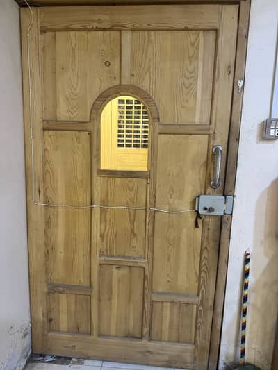 Wooden door