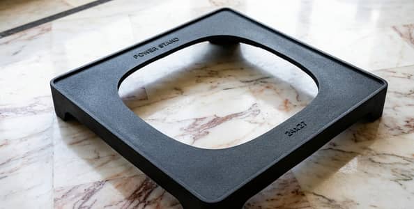 Refrigerator stand for 14 to 18 cubic feets