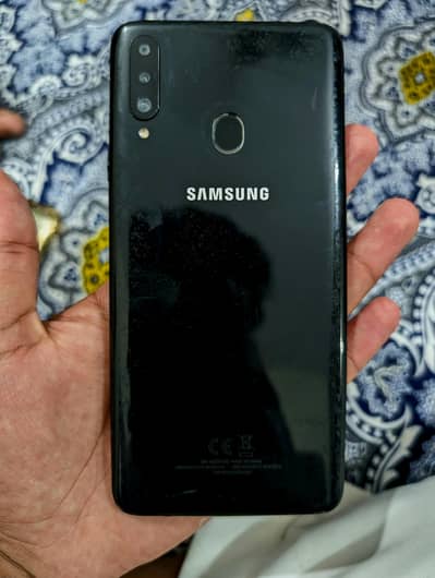 Samsung Mobile A20s with box