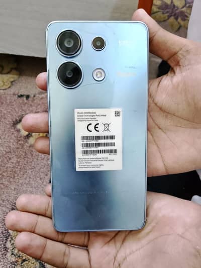 redmi note 13 8GB raim hai 128 GB memory card hai