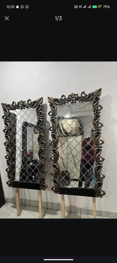 side tables mirrors