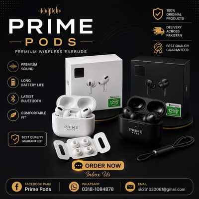 Wireless Earbuds | Deep Bass | Long Battery | Touch Control