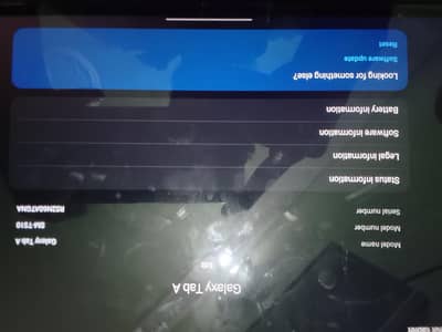 SAMSUNG Tab A Black Color