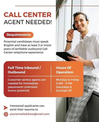 Urdu calcentre job night shift