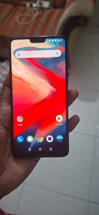 One Plus 6 pta offical dual sim approved with box read add first
