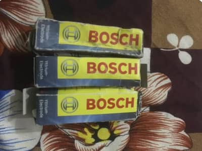 Bosch FR8DCX+ Spark Plugs Set of 3 – Brand New