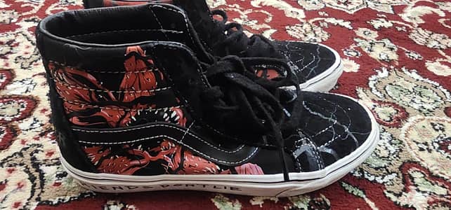 Stranger things limited edition vans shoes