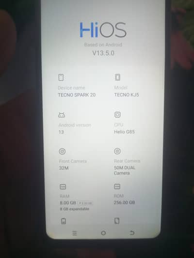 Tecno Spark 20