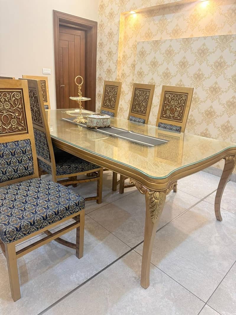 Sofa set ,tables ,Dining complete 2