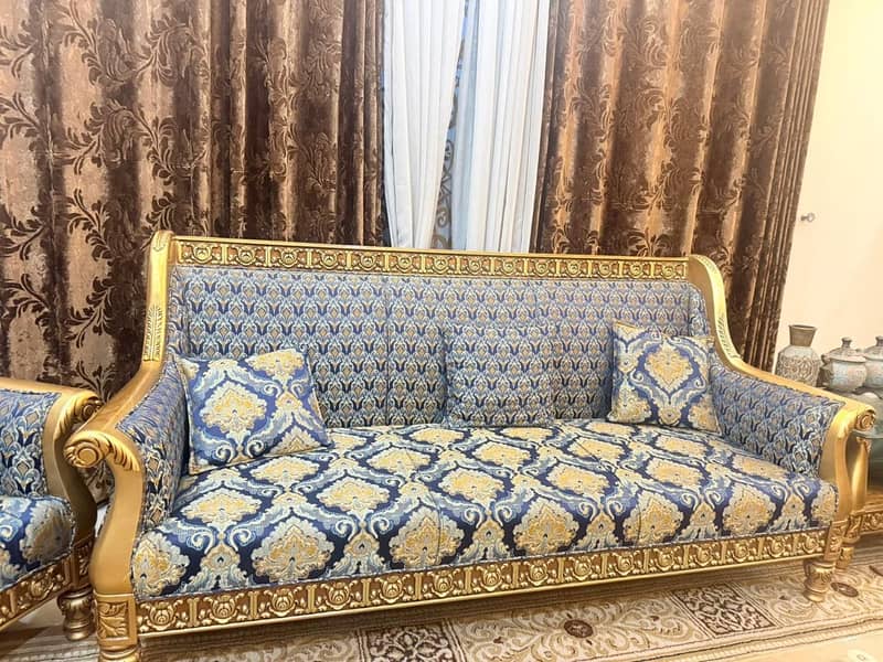 Sofa set ,tables ,Dining complete 3