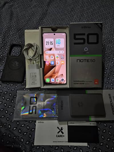 Infinix Note 50 Brand New 10 Months Warranty