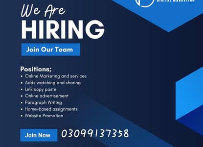 Online Jobs/ Full-Time / Part-Time jobs available / website Work