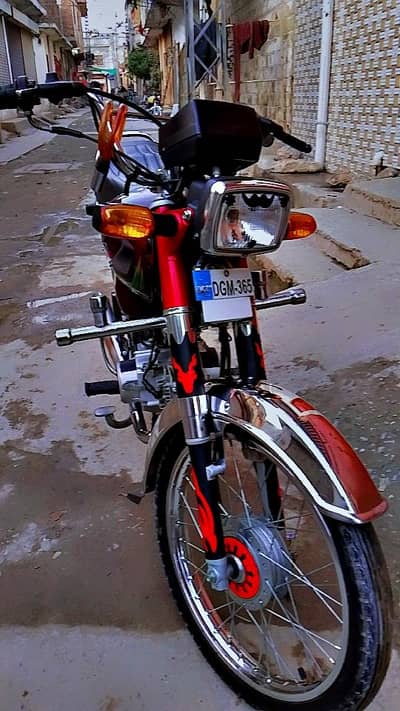 Honda CD 70 For Sale – good Condition – Islamabad Registered
