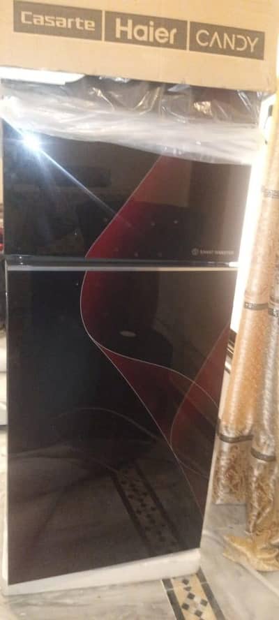 Brand new Haier smart Inverter fridge HRF 246 IPRA (216 L) in Red