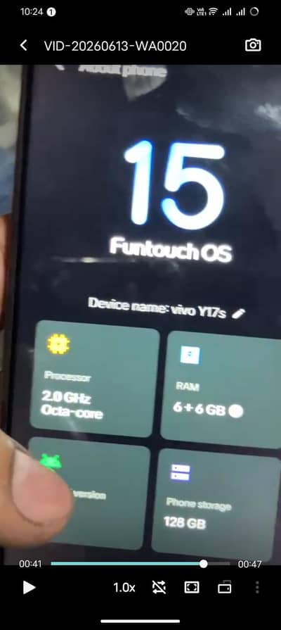 vivo y17s