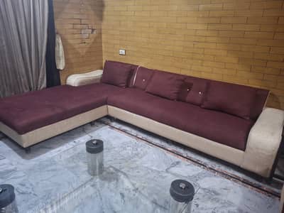 L shape sofa
