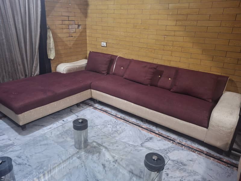 L shape sofa 0