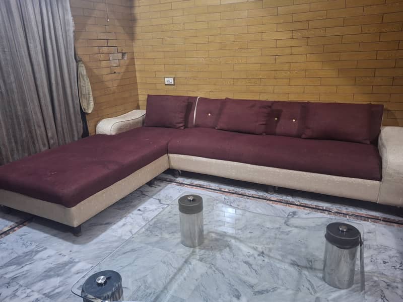 L shape sofa 1