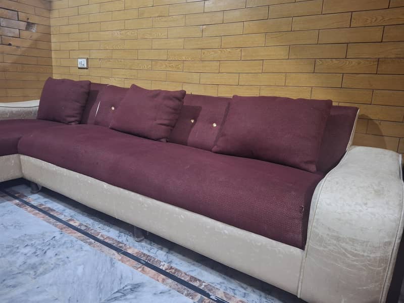 L shape sofa 2