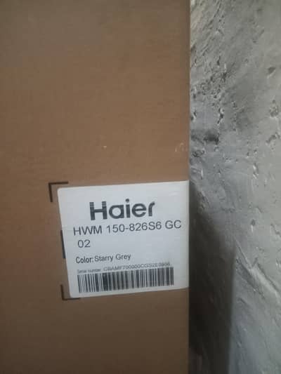 haier automatic washing machine 15 kg  hwm 150 826  S6