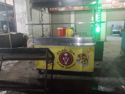 food stall complete setup