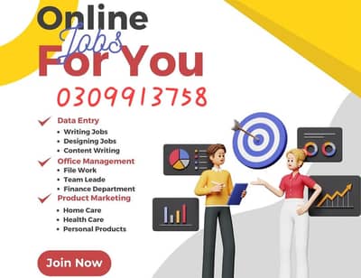 Online job/ part time/ home job /Assignments/Typing/Data entry/Ads
