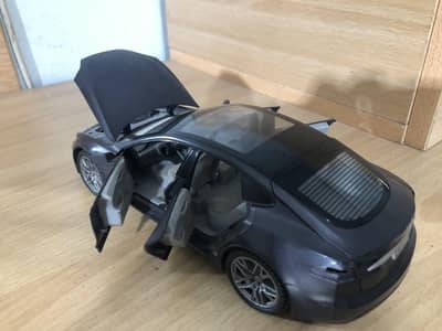 tesla decast model car