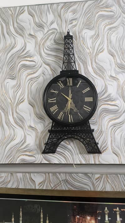 Eiffel tower design Clock imported