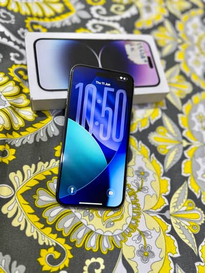 [Apple iPhone 14 Pro Max] 256 GB FACTORY UNLOCK BOX BI SATH HAI