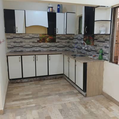 Flat 2 Bed Lounge, Ground floor, Boundary wall, Block-1 Gulshan e iqbal.