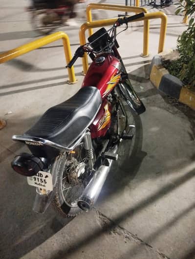 Honda CG 125.  Model 2021