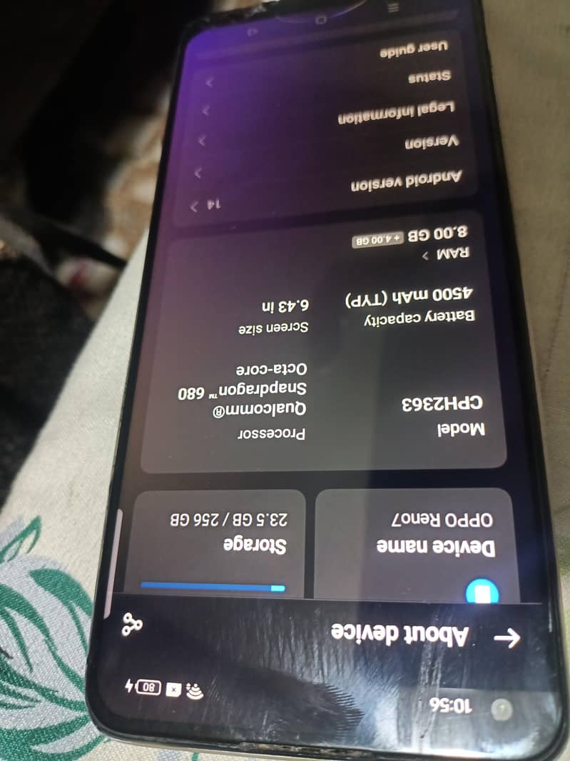 OPPO Reno7 0