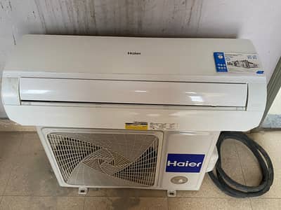 haier 1 ton AC 1 season use h