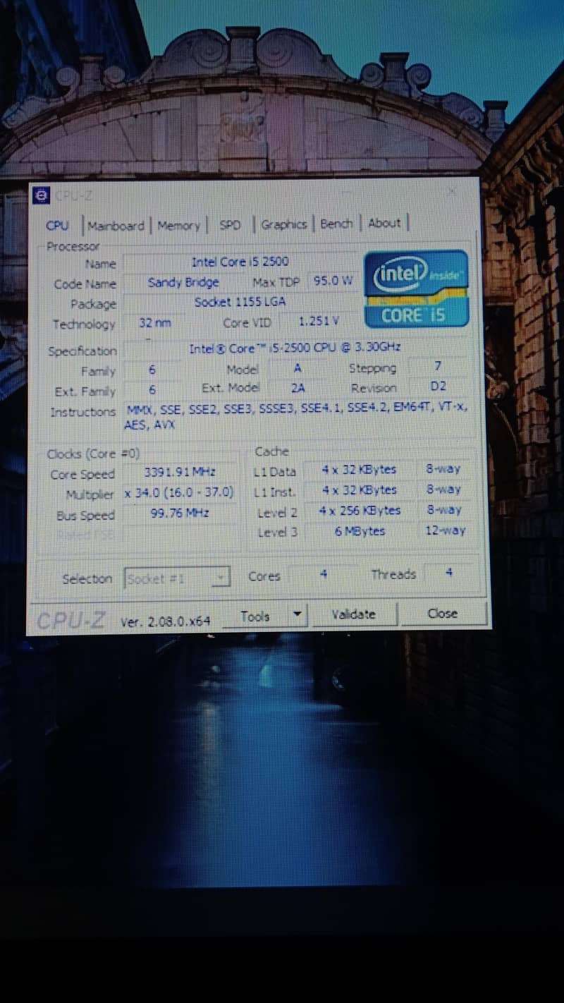 i5 2500 process no Gpu 4