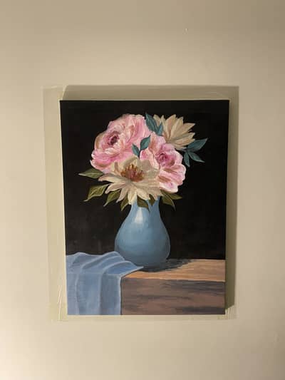 Hand painted canvas painting picture