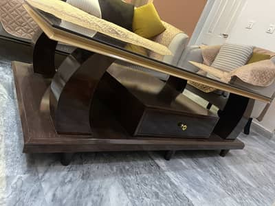 Coffee table | Center Table With 6 seater Sofa