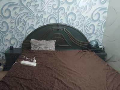 bed , dressing, showcase
