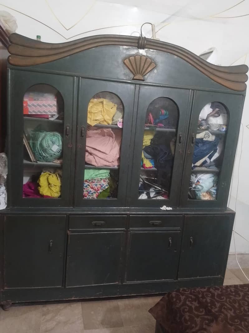 bed , dressing, showcase 1