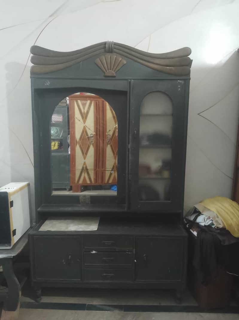 bed , dressing, showcase 2