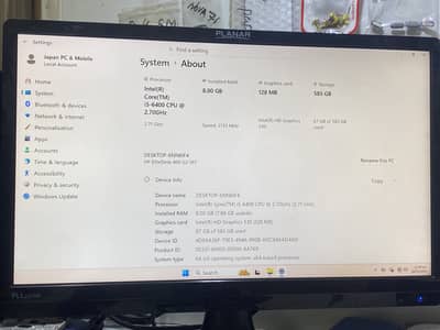 intel pc For sale. CORE I5 -6th Generation