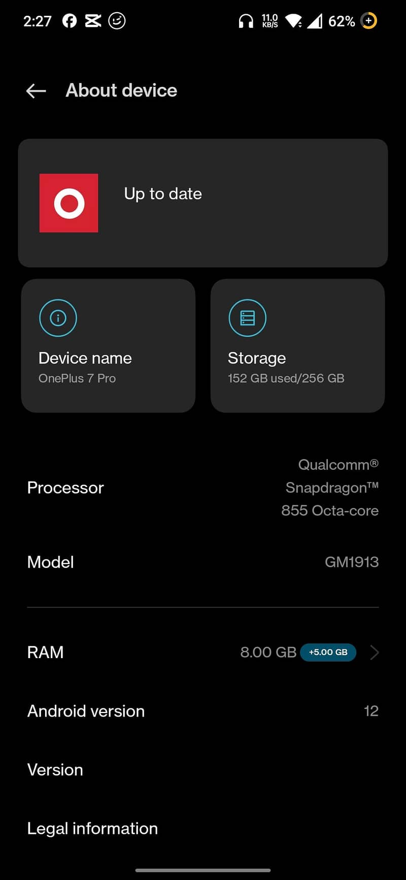 One Plus 7 Pro 2