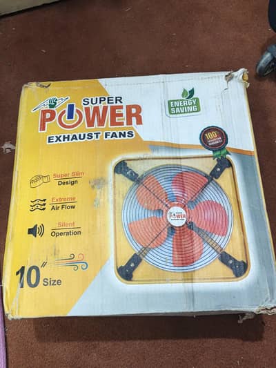 10 inches steel exhaust fan