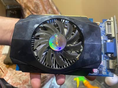 GT  730 2 GB Ddr3 4 GB shared ram 6Gb  combine