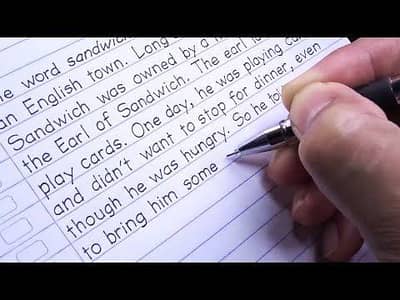 hand wirting services content writing hand made assignment