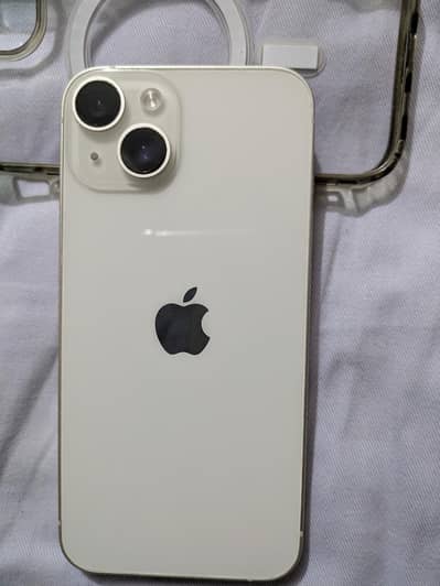 Apple iPhone 14 JV 128GB white || 100% health